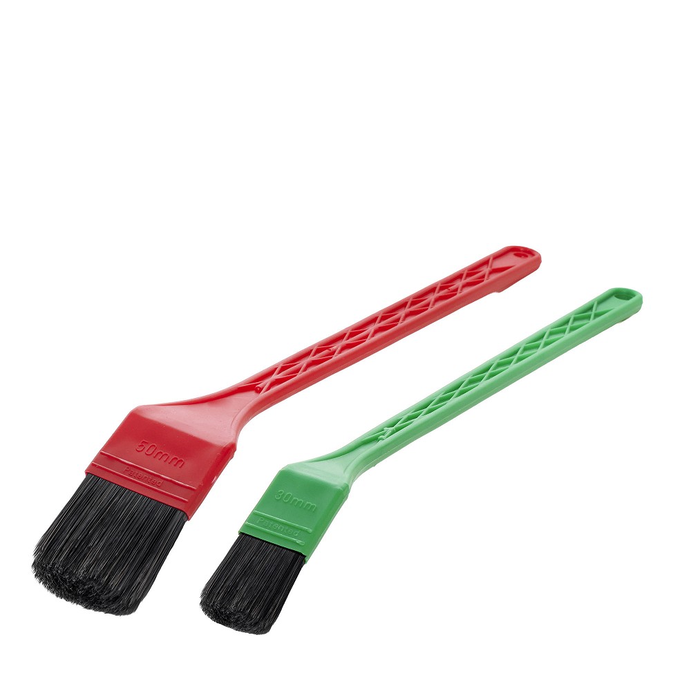 Veljerasva pintsel lapik, pika plastik varrega, 2 tk, S/A + V/A