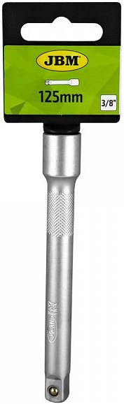 3/8" pikendusvars 125 mm, satin CR-VAN, riputuspakend