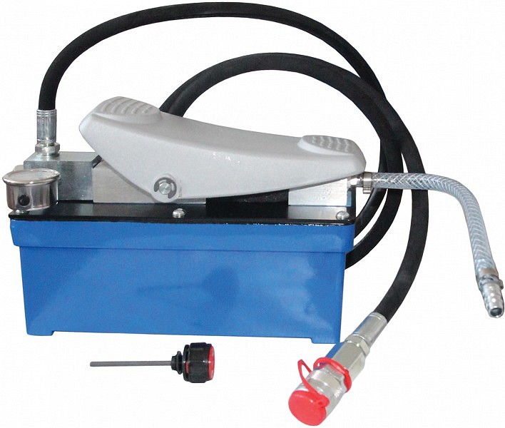 Hüdrauliline jalgpump pneumoajamiga silindrile 700 bar
