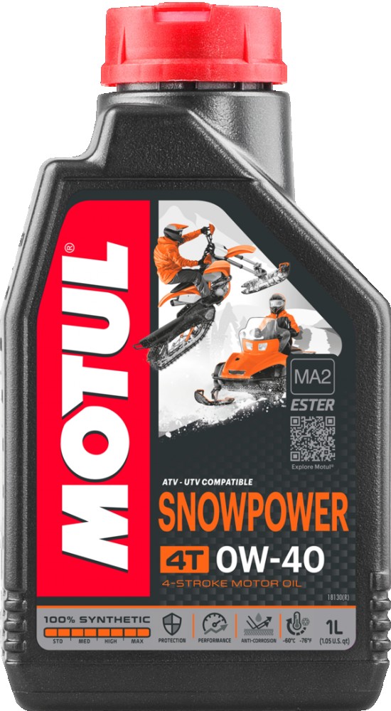 MOTUL snowpower 4T 0W40 1 l