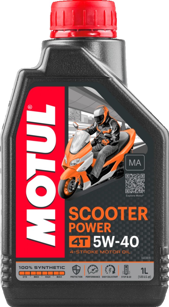MOTUL scooter power 4T 5W40 1 l