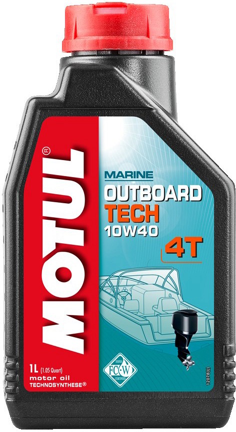 MOTUL outboard tech 4T 10W40 1 l