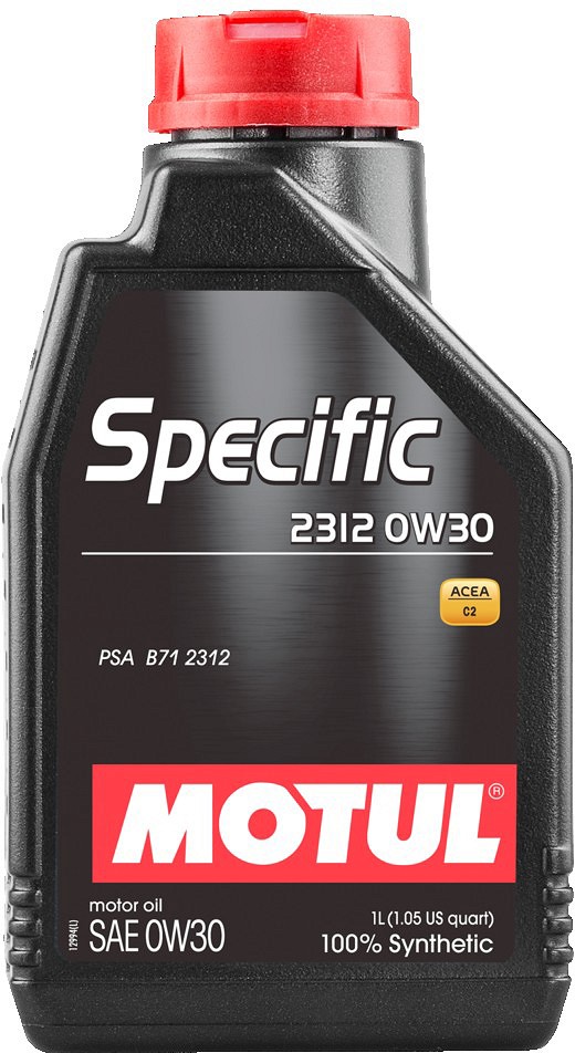 MOTUL specific PSA B71 2312 0W30 C2 1 l