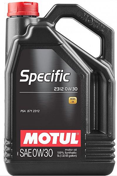 MOTUL specific PSA B71 2312 0W30 C2 5 l