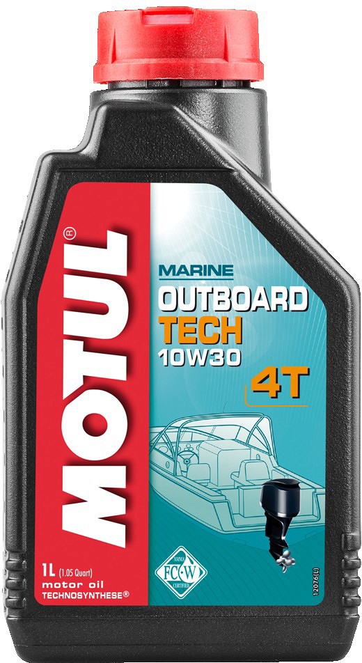 MOTUL outboard tech 4T 10W30 1 l