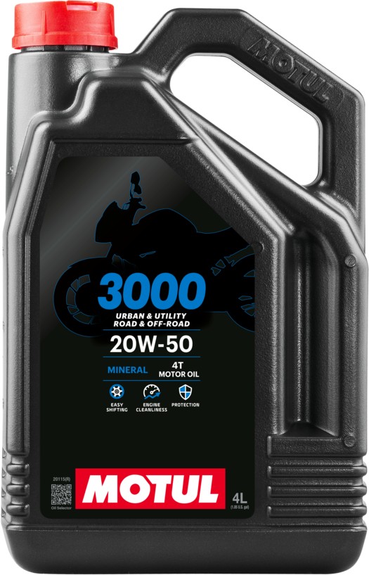 MOTUL 3000 4T 20W50 4 l