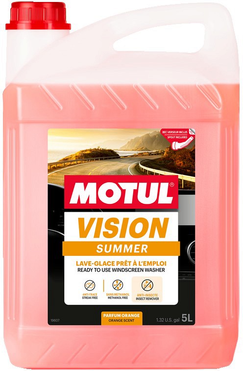MOTUL vision summer insect remover suvine klaasipesu 5 l