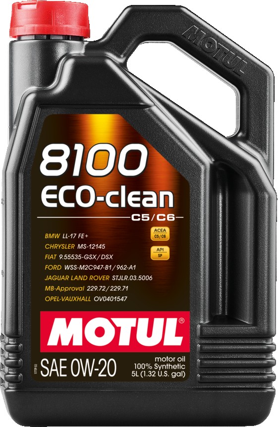 MOTUL 8100 ECO-clean 0W20 C5/C6 5 l