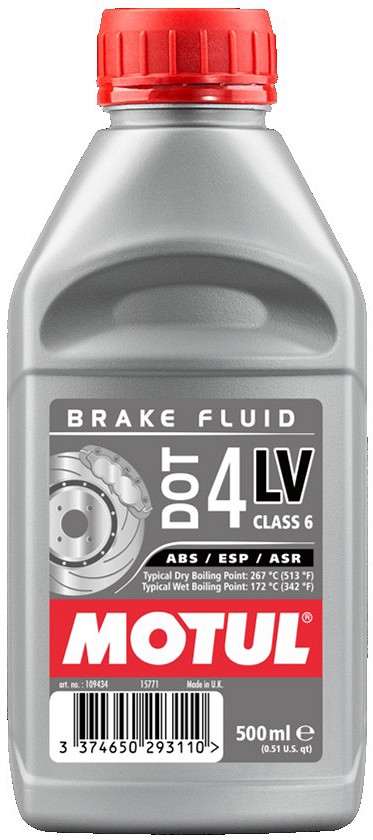MOTUL DOT 4 LV 0.5 l (LOW viscosity)