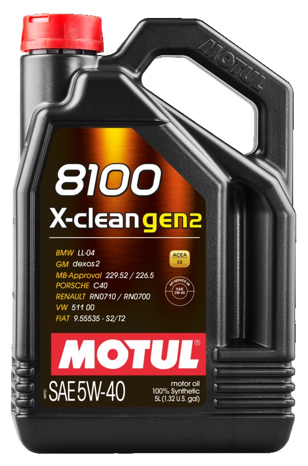 MOTUL 8100 X-clean GEN2 5W40 C3 5 l