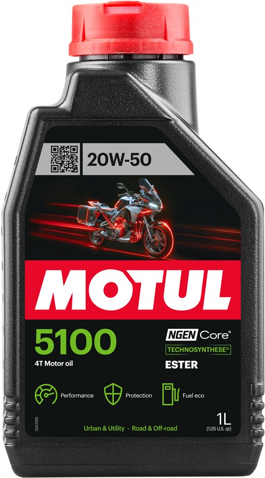 MOTUL 5100 4T 20W50 1 l