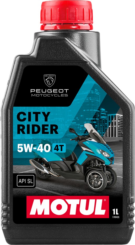 MOTUL city rider 4T 5W40 peugeot 1 l