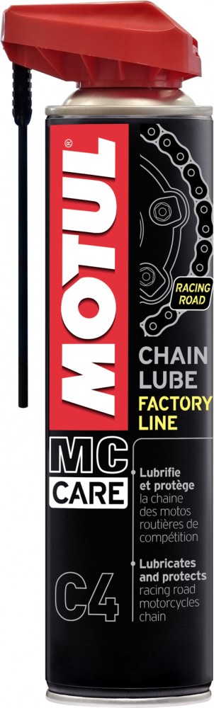 MOTUL C4 chain lube factory line ketiõli 400 ml/AE dual spray
