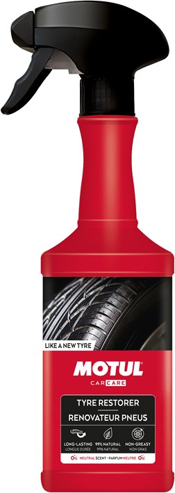 MOTUL tyre restorer rehvi hooldus- JA puhastusaine / rehviläige 500 ml/PIHUSTI (carcare)