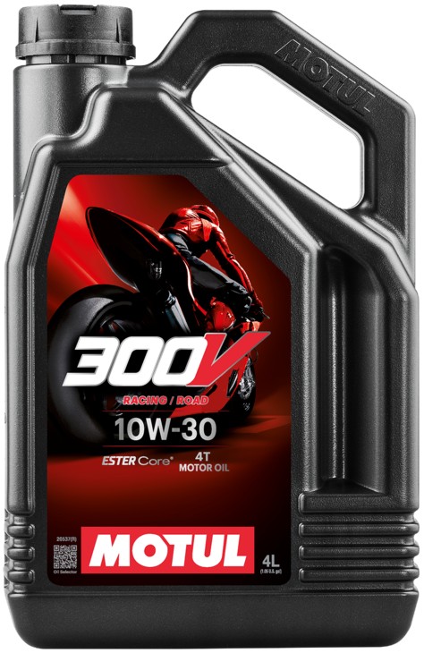 MOTUL 300 V factory line road racing 10W30 4 l