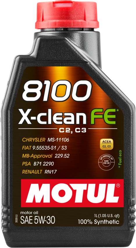 MOTUL 8100 X-clean FE 5W30 C2/C3 1 l