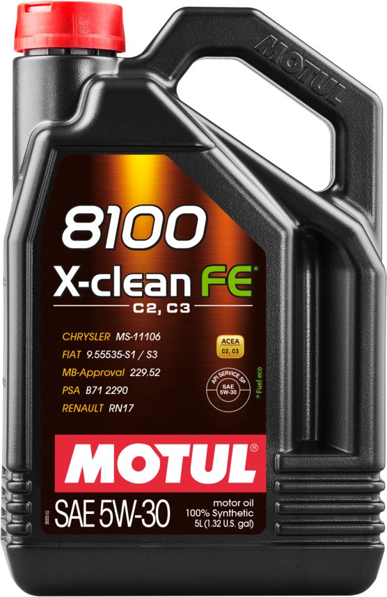 MOTUL 8100 X-clean FE 5W30 C2/C3 5 l