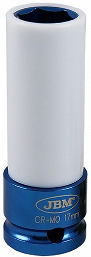 Plastkattega 17 mm valuvelje löökpadrun 1/2"