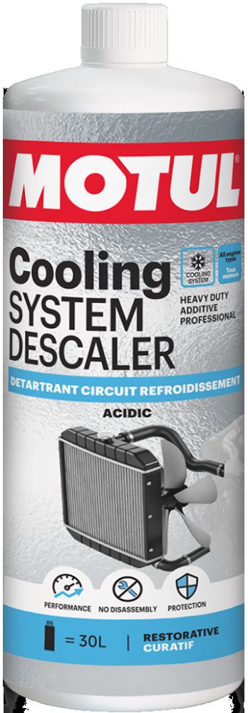 MOTUL cooling system descaler HD jahutussüsteemi PUHASTUSAINE/KATLAKIVI eemaldi 1 l