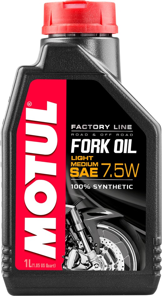 MOTUL fork OIL factory line LIGHT/MEDIUM 7.5 W 1 l