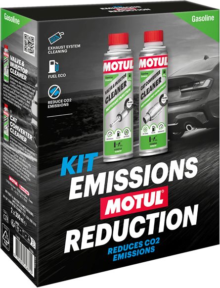MOTUL emission reduction KIT (bensiin) 2×300 ml
