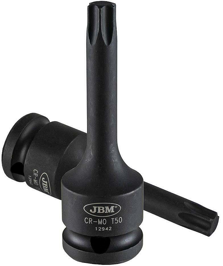 1/2" löökotsik TORX pikk T55/78 mm, CR-MO riputuspakend