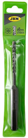 SDS-PLUS KIVI/TELLISE/BETOONI/TSEMENDI puur YG8-KÕVASULAM 8.0×110 mm, riputuspakend 1 tk