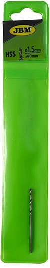 Metallipuur HSS-G/4341 1.5×40 mm, riputuspakend 1 tk