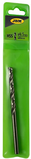 Metallipuur HSS-G/4341 4.5×80 mm, riputuspakend 1 tk