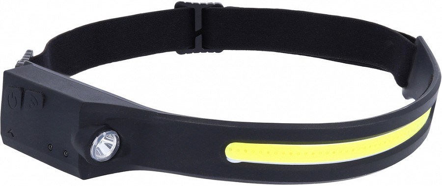 Pealamp laetav, pehme COB-LED+PUNANE 3W+1W XPE-LED (küljel)