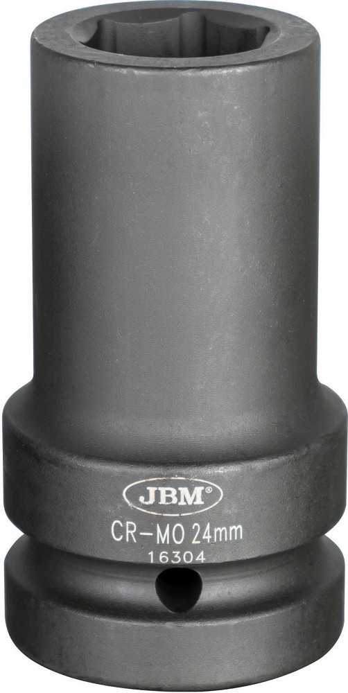 1" löökpadrun pikk 24 mm, 6-KANT, CR-MO eriteras riputuspakend