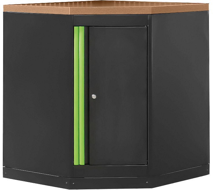 Töökoja töökoha moodul alumine nurgakapp 800×500×425×940 mm JBM*