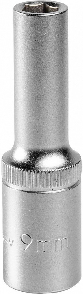 1/2" pikk padrun 9 mm, satin CR-VAN, riputuspakend