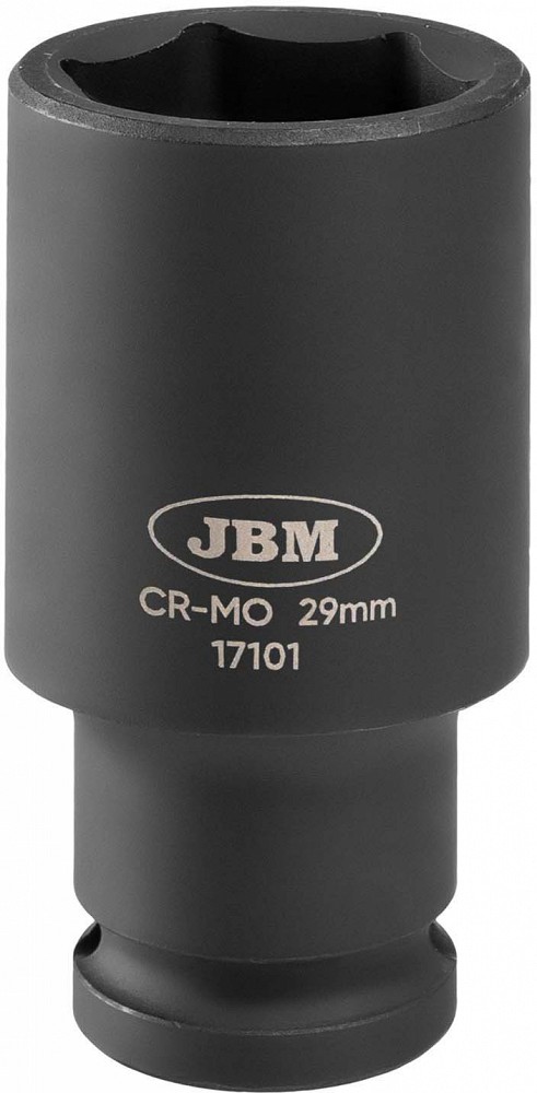 1/2" pikk löökpadrun 29 mm, CR-MO, riputuspakend