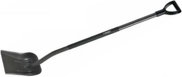 LABIDAS/KÜHVEL standard tugevdatud, metallist vars 1250×230 mm