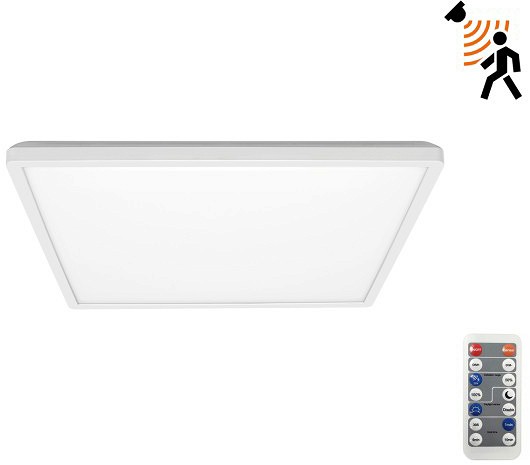 230 V LED PLAFOON/VALGUSTI nivera ANDUR+ pult valge 12 W 3CCT IP54