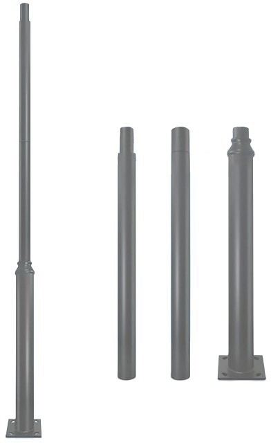 Pargivalgusti post 60 mm 3M hall