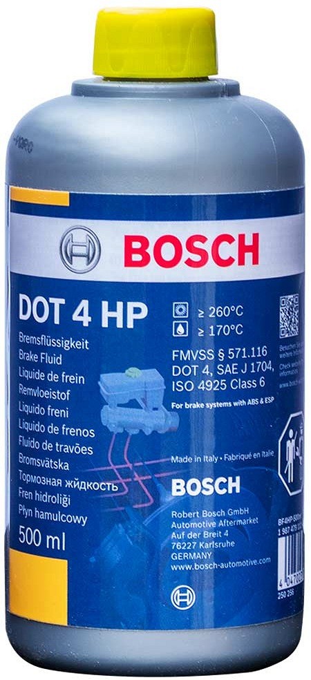 BOSCH DOT 4 HP pidurivedelik 500 ml