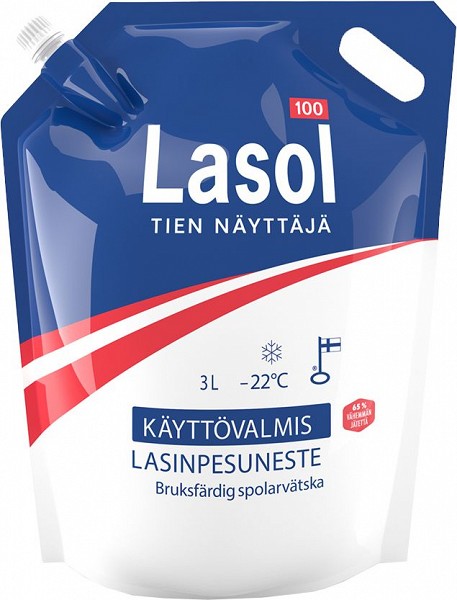 LASOL -22°C klaasipesu 3 l kott (etanool, lõhnatu) talvine