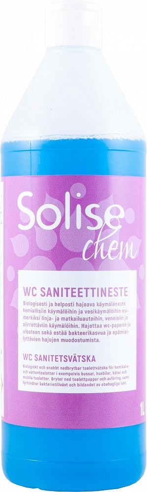 SOLISE keemilise WC vedelik (matkaautod) 1 l