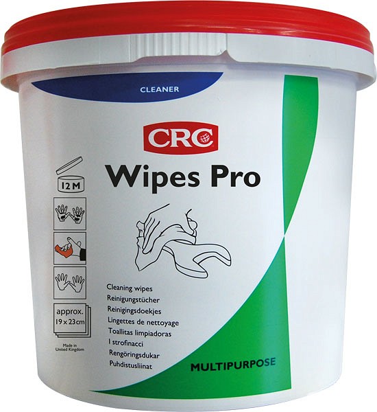 CRC wipes PRO universaalsed puhastuslapid 100 tk/ÄMBER
