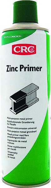CRC zinc primer tsink kruntvärv hall 500 ml/AE
