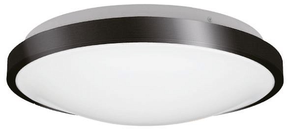 230 V LED PLAFOON/VALGUSTI romero, must (2XE27 pirnile, MA×600W) Ø340