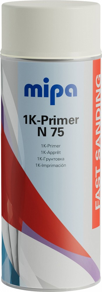 Automotive TÄITEKRUNTVÄRV/NAKKEKRUNTVÄRV 1K-PRIMER N 75 spray valge 400 ml/AE