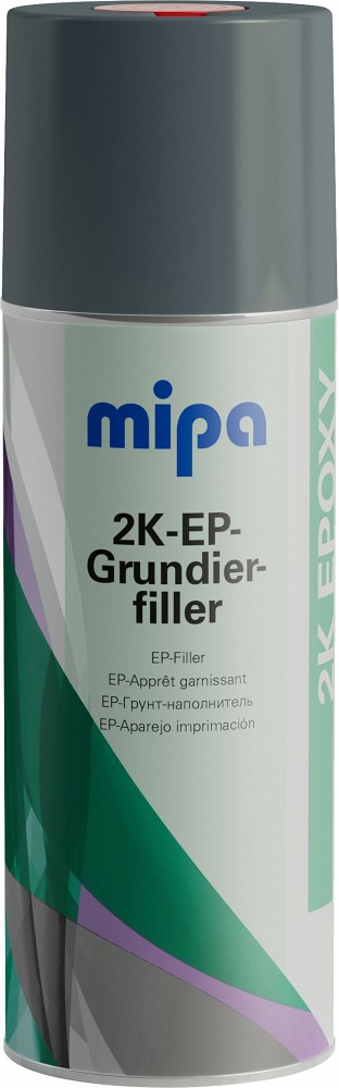 2K epoksiidkruntvärv EP-grundiefiller kõvendiga hall 400 ml/AE PRO