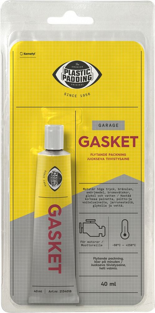 PLASTIC PADDING gasket silikoni silikoonhermeetik 40 ml