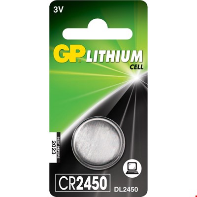 Patarei GP CR2450 3 V 1 tk IP