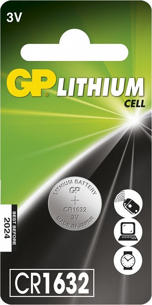 Patarei GP CR1632 1 tk