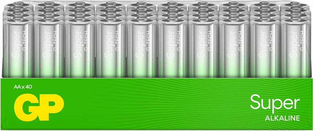Patarei GP AA/LR6 40 tk super alkaline