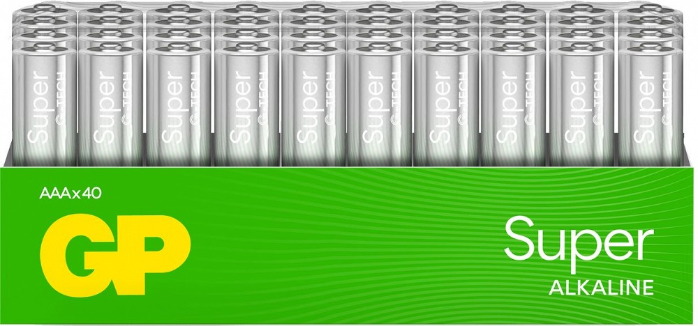 Patarei GP AAA/LR03 40 tk super alkaline